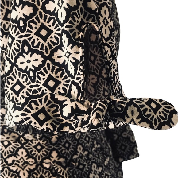 Banana Republic Wrap Dress with Tie Sleeve Size 14 NWT - Picture 5 of 13